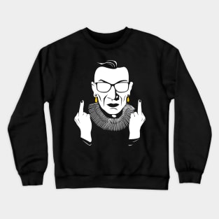 RBG Middle Finger Crewneck Sweatshirt